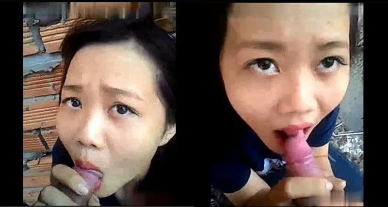 Gấu mút thằng nhỏ ở vườn sau nhà